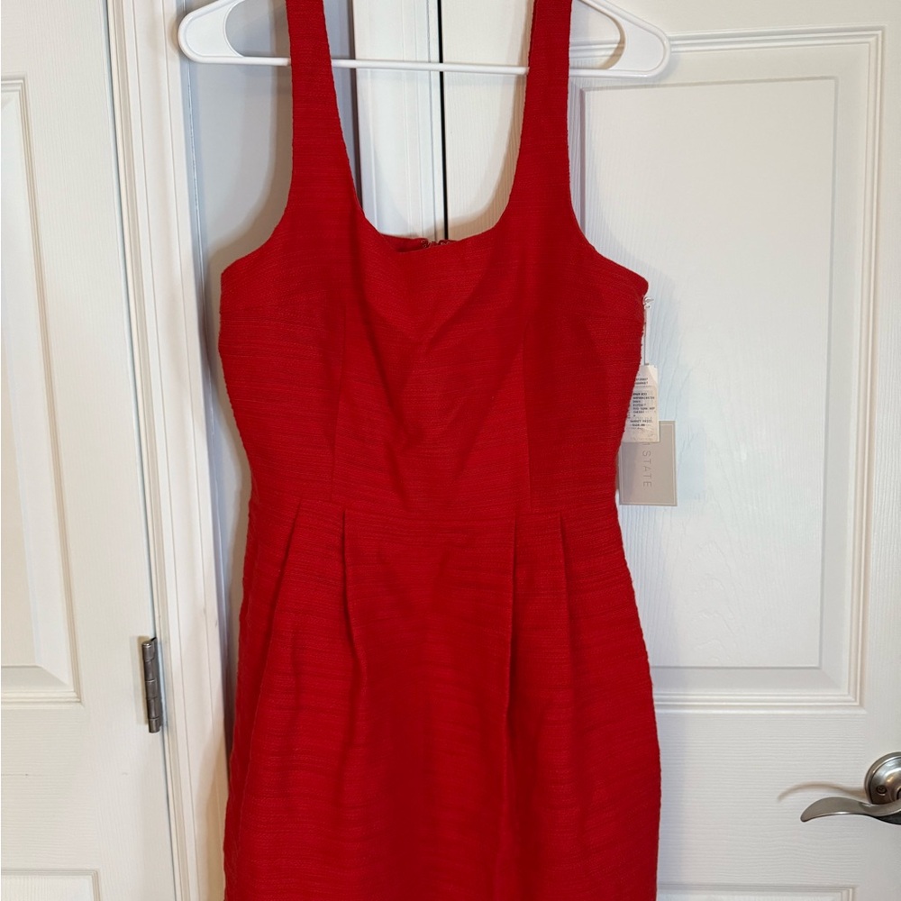 Elegant 1 State Red Dress
